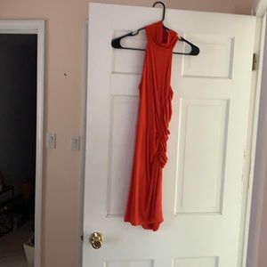 V Sexy Rachel Pally mini body con ruched dress